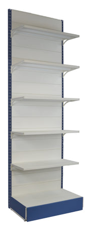 Scaffalatura in metallo per allestimento negozi di vario tipo cm. 100x50x300h