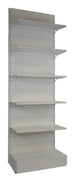 Scaffale di metallo per arredo negozi cm. 100x50x300h