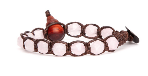 TAMASHII - Bracciale giada rosa