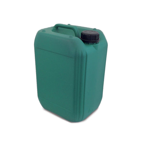 Tanica in plastica riciclata per trasporto liquidi e acidi con tappo a vite