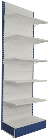 Scaffalatura da negozio in metallo arredo negozi cm. 100x50x300h