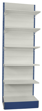 Scaffalatura da negozio in metallo arredo negozi cm. 100x50x300h