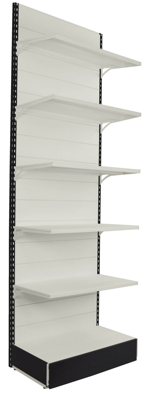 Scaffalatura da negozio in metallo arredo negozi cm. 100x50x300h