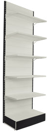 Scaffalatura da negozio in metallo arredo negozi cm. 100x50x300h