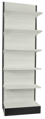 Scaffalatura da negozio in metallo arredo negozi cm. 100x50x300h