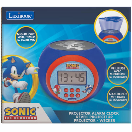 Lexibook - Sveglia Proiettore Sonic