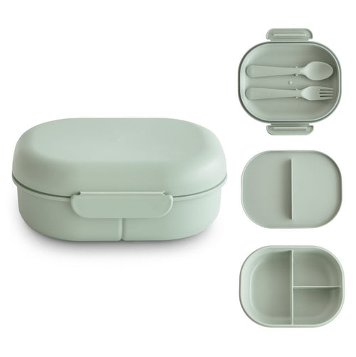 Sacco Per Il Pranzo Solid Sage 7X18.5X16 Cm Mushie