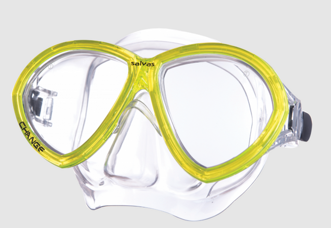 Salvas - Maschera Subacquea Change gialla