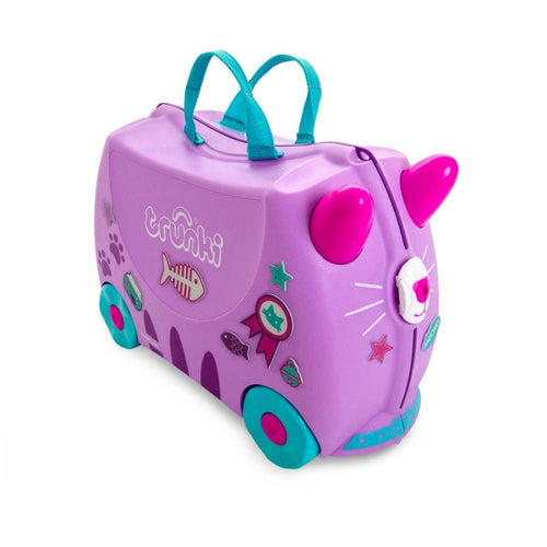 Valigia trunki candy cat viola tro322-gb