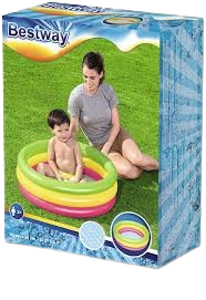 Bestway - Piscina Gonfiabile 3 anelli Rotonda