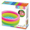 Intex - Piscina Gonfiabile 3 anelli colorata 57107NP