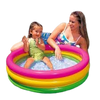 Intex - Piscina Gonfiabile 3 anelli colorata 57107NP