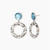 2Jewels  - Orecchini in acciaio 316L vetro madreperla