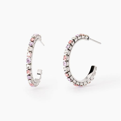 2Jewels  - Orecchini in acciaio 316L cristalli