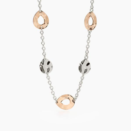 2jewels   -  Girocollo in acciaio 316L PVD rosé