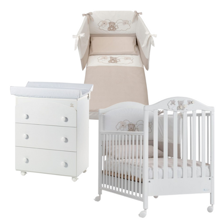 Set Cameretta Culla Star con coordinato Azzurra e Bagnetto Flash Italbaby