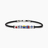 2Jewels - Bracciale in acciaio 316L smalto silicone
