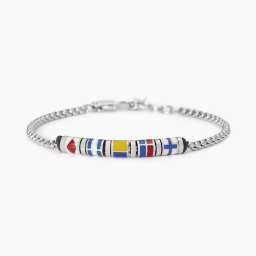 2Jewels - Bracciale in acciaio 316L smalto