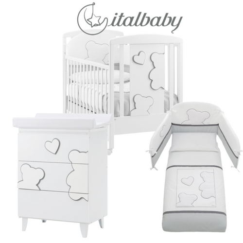 Italbaby - Lettino Matisse con coordinato Italbaby