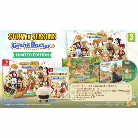 Videogioco per Switch Just For Games Story of Seasons: Grand Bazaar