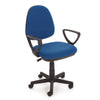 Sedia da ufficio Clever con ruote e braccioli, per scrivania, cameretta, call center