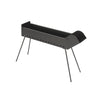 Barbecue cuoci arrosticini bbq fornacella per spiedini di carne e pesce