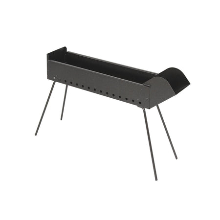Barbecue cuoci arrosticini bbq fornacella per spiedini di carne e pesce