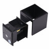 Applique Led Cubo Nero Lampada Da Parete 5w 750lmn Luce Regolabile Updown Ip65