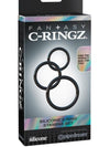 C-RINGZ - Set 3 Anelli Nero