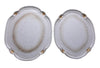 Biscottini SET DUE VASSOI IN LEGNO FIORENTINI