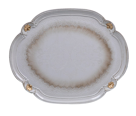 Biscottini SET DUE VASSOI IN LEGNO FIORENTINI