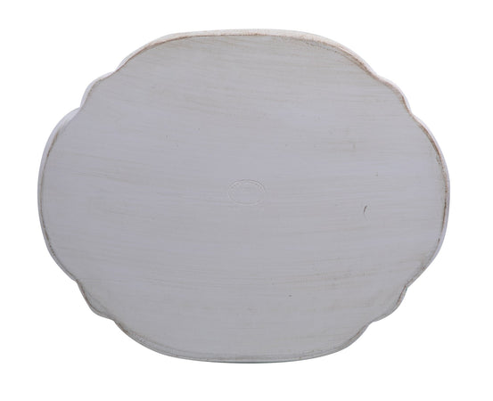 Biscottini Biscottini Set 2 Vassoi Legno Decorati Incisi a Mano Fiorentini 52x42 Servizio