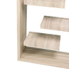 Libreria moderna di design Bilbao in legno e vetro per ufficio e cameretta h 180 cm