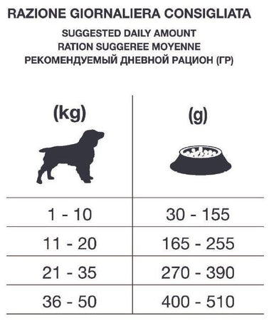 Forza 10 Active Cane Intestinal Colon Fase 1