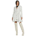 Relish cappotto bianco avorio PALMAST RDA2505550004