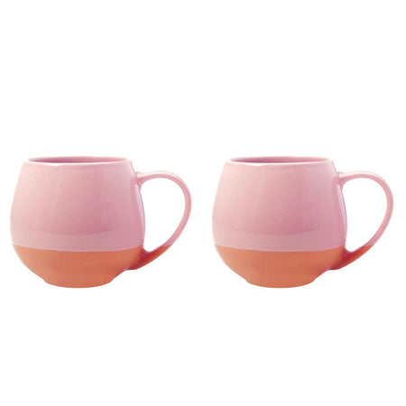 Set 2 Tazze Mug Eclipse Snug Rose 450cc in Ceramica Maxwell & Williams KL0111