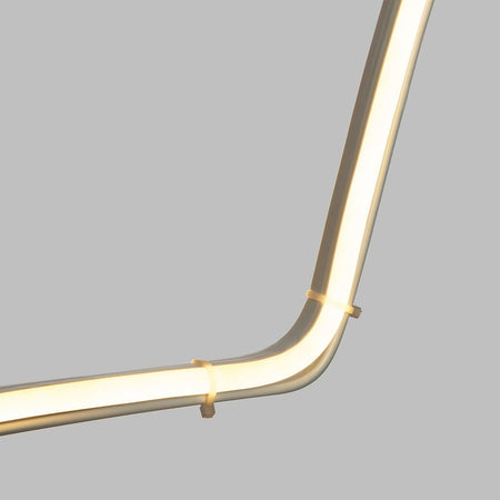 Stella luminosa led tipo neon a luce fissa luce calda per interno ed esterno