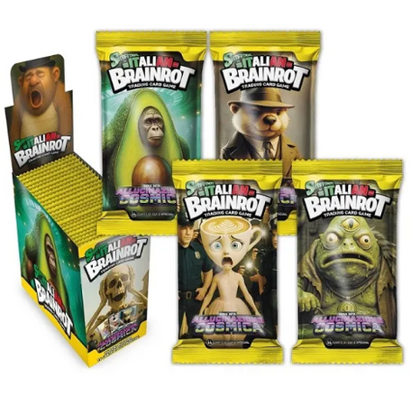 Carte Skifidol Box da 24 bustine Allucinazione Cosmica Brainrot