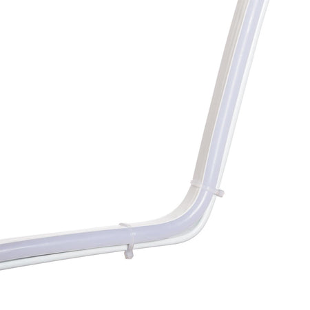 Stella luminosa led tipo neon a luce fissa luce calda per interno ed esterno