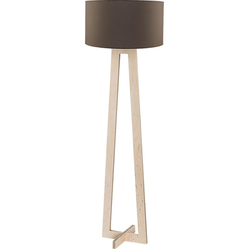 Lampada da terra Ello plafoniera per soggiorno e cameretta h 140 cm