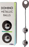 50903 Domino Metallic Balls -chrome Black Palline Vaginali In Metallo Argento Scuro Salute e cura della persona/Erotismo e contraccezione/Sex toys/Palline vaginali Kondorama - Martinsicuro, Commerciovirtuoso.it