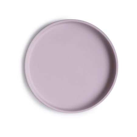 Piatto Con Ventosa Classico Solid Soft Lilac 18X18X2 Cm Mushie
