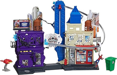 Hasbro - Spiderman Venomversus Ultimate Webcity Oscillando in Città