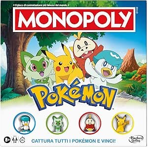 Hasbro - Monopoly Pokemon Edition Versione Italiana