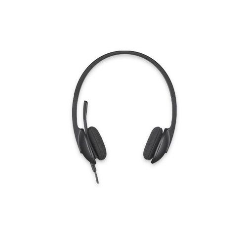 Logitech h340 auricolare cablato a padiglione ufficio usb tipo a nero - 981-000475