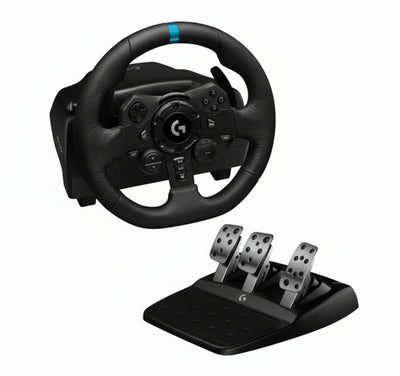 Logitech g g923 nero usb sterzo + pedali pc, playstation 4 - 941 000149