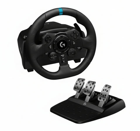Logitech g g923 nero usb sterzo + pedali pc, playstation 4 - 941 000149