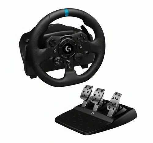 Logitech g g923 nero usb sterzo + pedali pc, playstation 4 - 941 000149