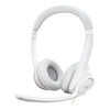 Logitech h390 auricolare cablato a padiglione ufficio usb tipo a bianco - 981 001286