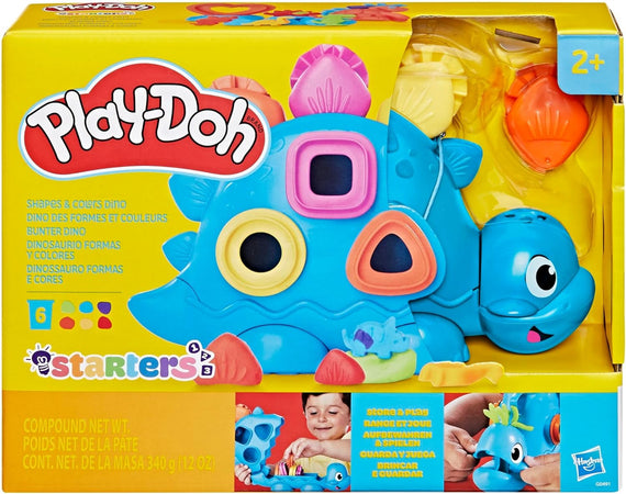 Hasbro - Play-Doh Starter Set Dinosauro Forme e Colori G0491